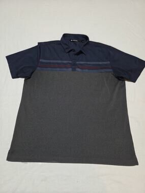 travis matthew polo shirt mens xl Blue And Grey